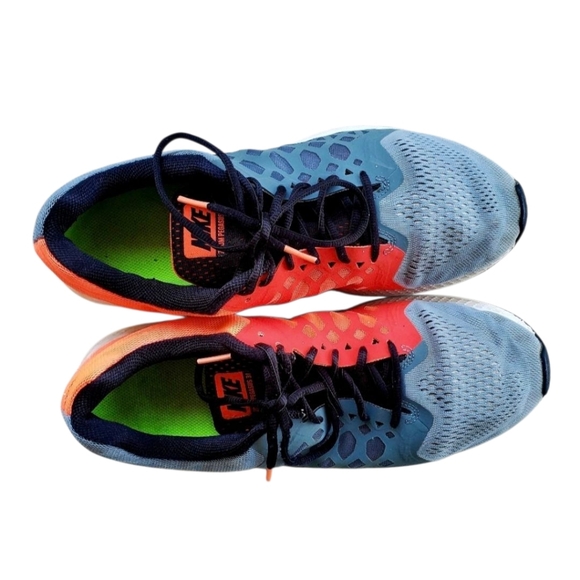 Nike Zoom Pegasus 31 Men’s Size 12 Dark Gray/Orange  Running Shoes - Picture 4 of 14